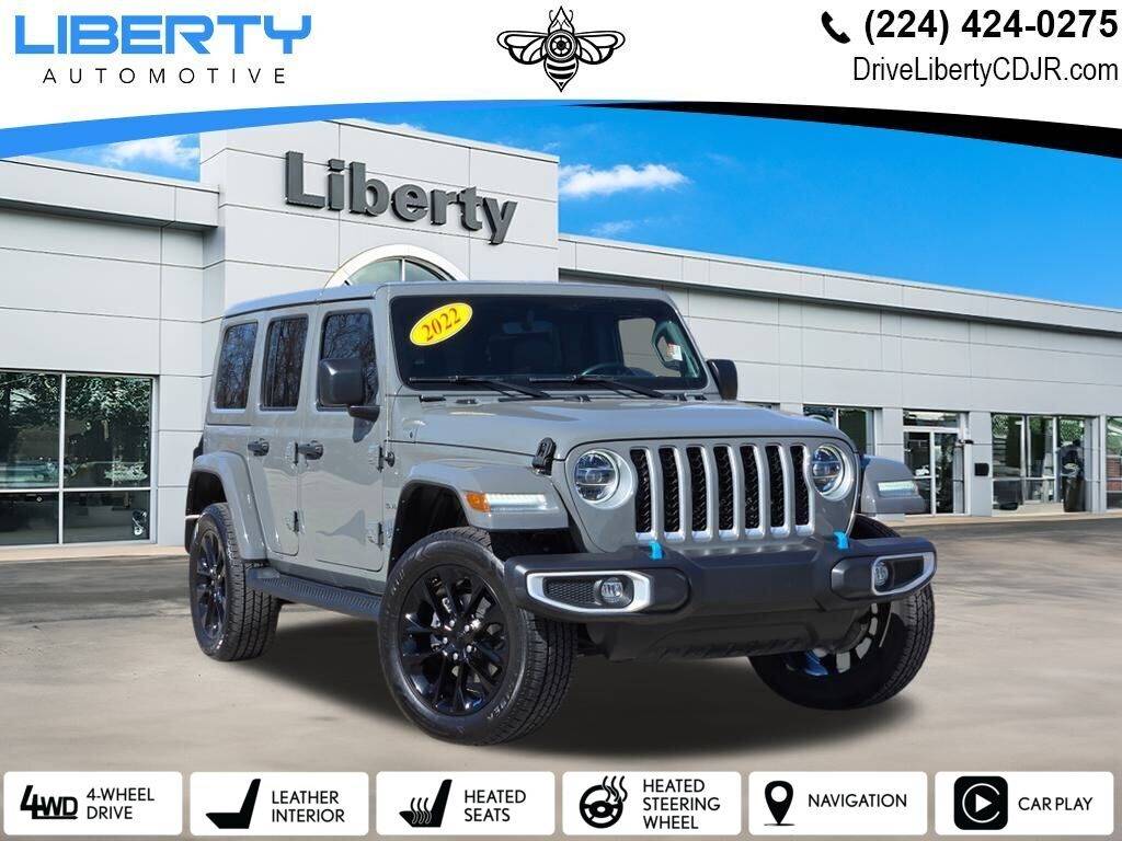 2022 Jeep Wrangler Sahara 4xe — SUV — 42,120 mi — Libertyville, IL