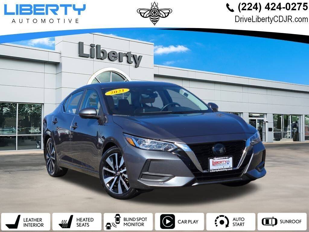 2021 Nissan Sentra SV — Sedan — 51,293 mi — Libertyville, IL