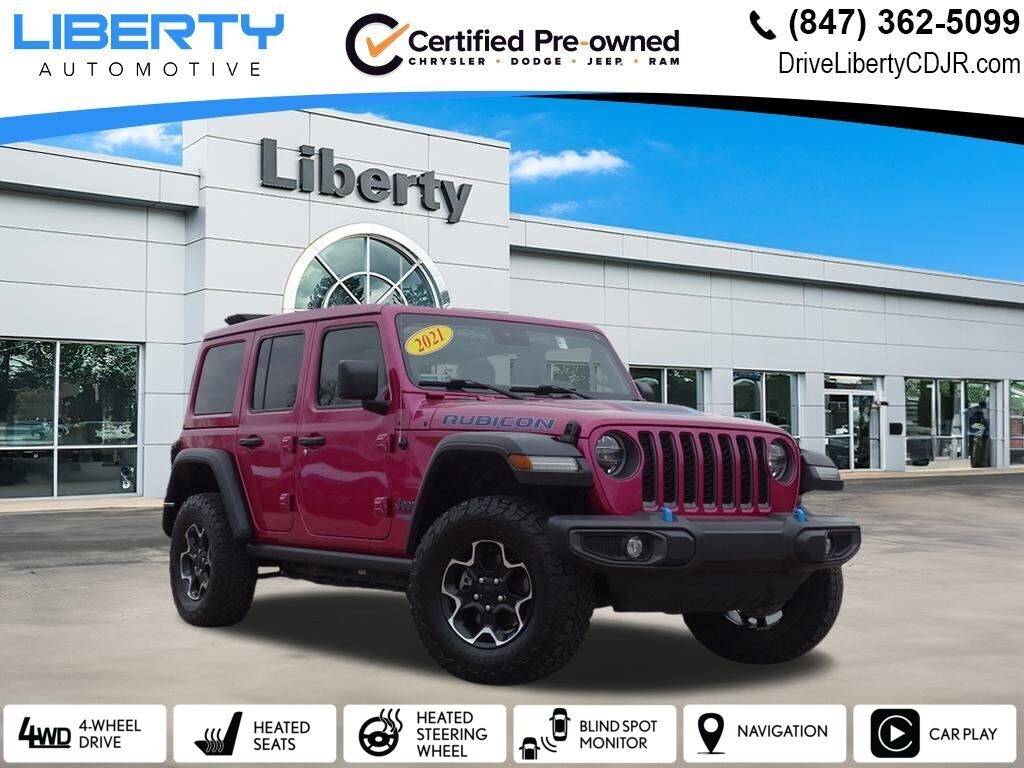 2021 Jeep Wrangler Rubicon 4xe — SUV — 58,908 mi — Libertyville, IL