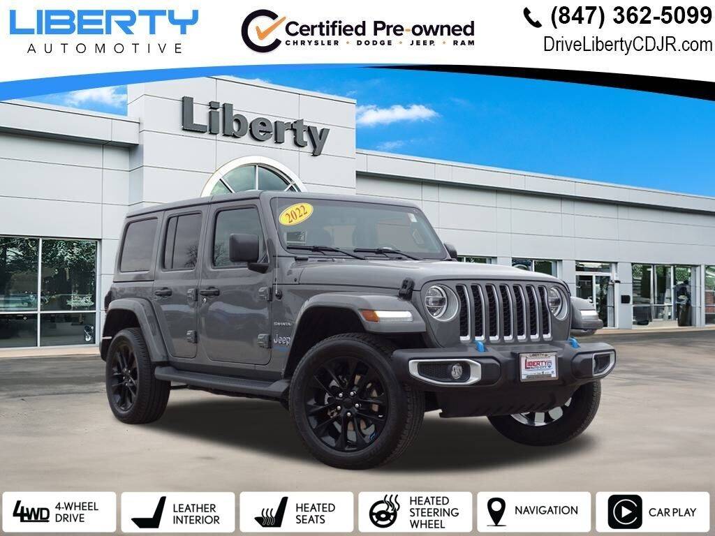 2022 Jeep Wrangler Sahara 4xe — SUV — 22,649 mi — Libertyville, IL