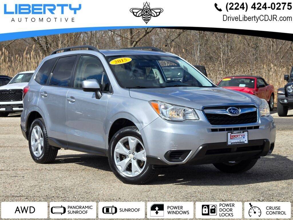 2015 Subaru Forester 2.5i Premium — SUV — 142,502 mi — Libertyville, IL