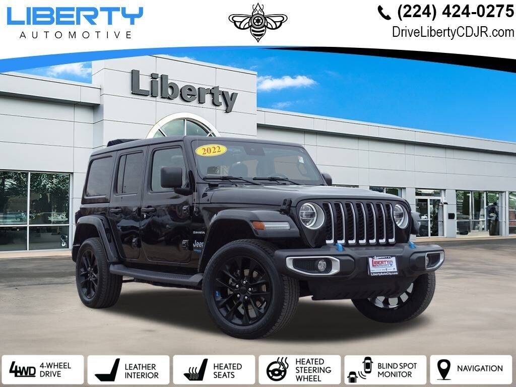 2022 Jeep Wrangler Sahara 4xe — SUV — 57,234 mi — Libertyville, IL