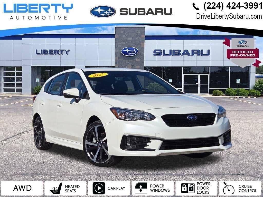 2022 Subaru Impreza Sport — Hatchback — 45,111 mi — Libertyville, IL