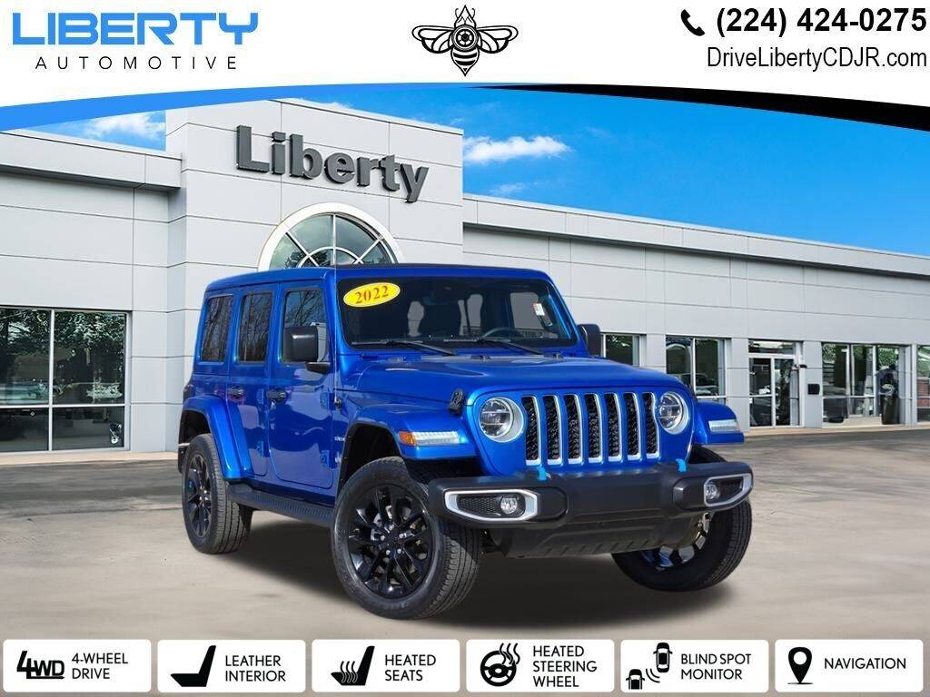 2022 Jeep Wrangler Sahara 4xe — SUV — 43,120 mi — Libertyville, IL