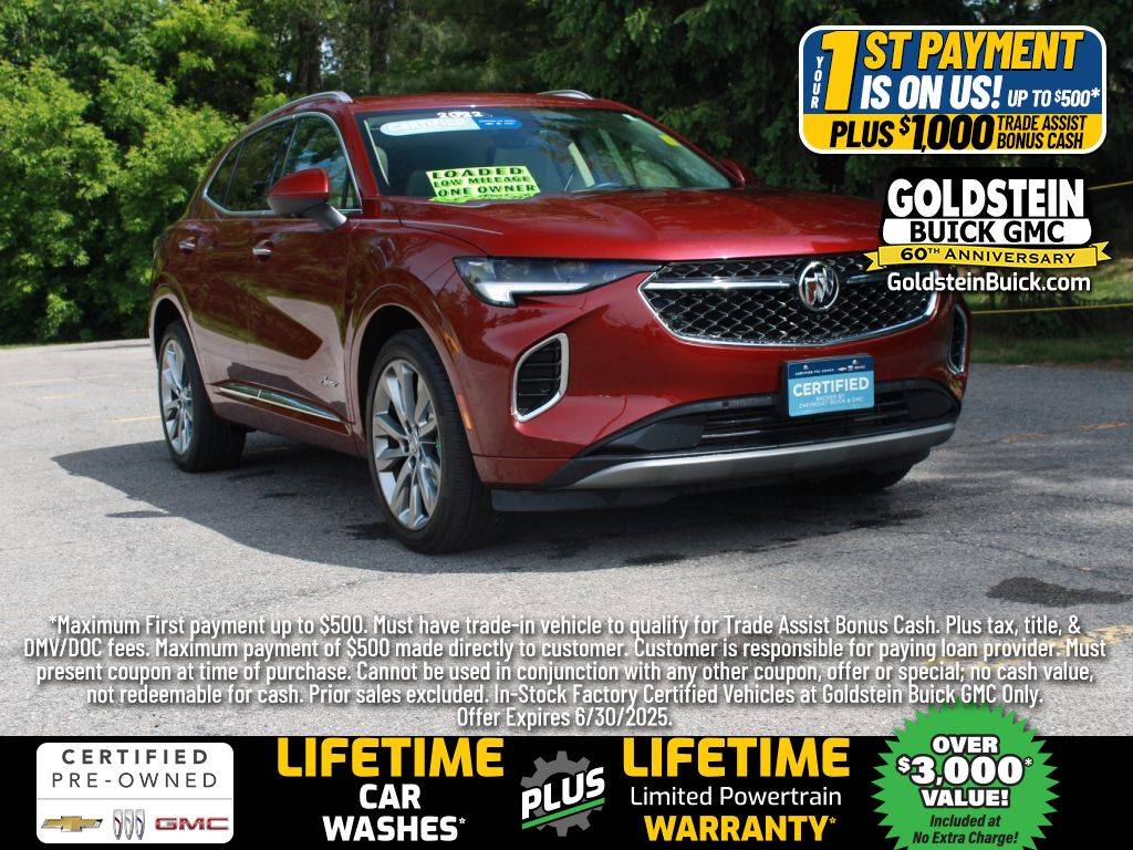 2022 Buick Envision Avenir — SUV — 15,401 mi — Albany, NY