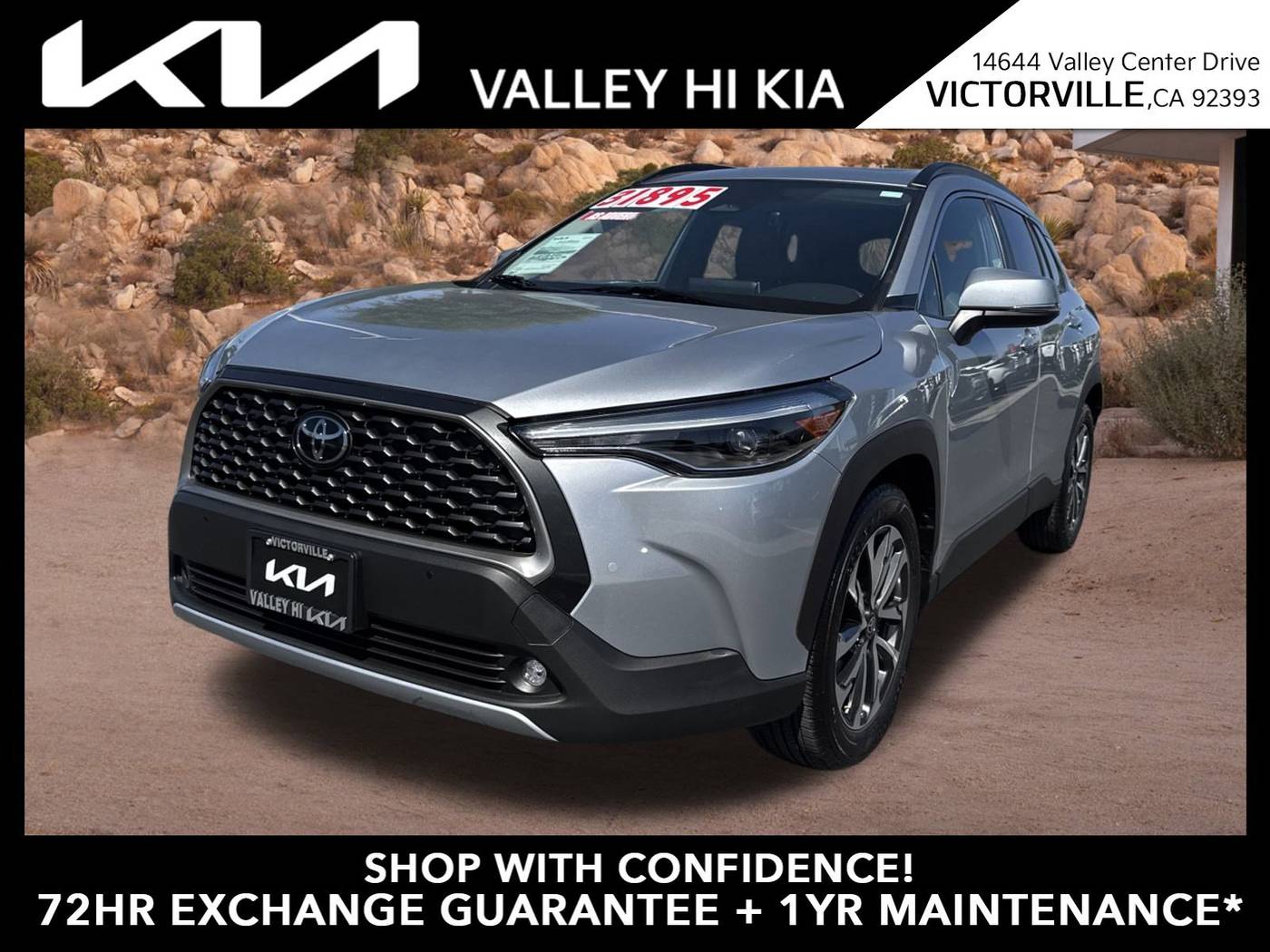 2023 Toyota Corolla Cross XLE — SUV — 19,059 mi — Victorville, CA