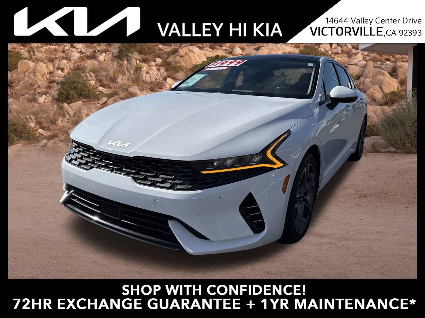 2024 Kia K5 EX — Sedan — 12,710 mi — Victorville, CA