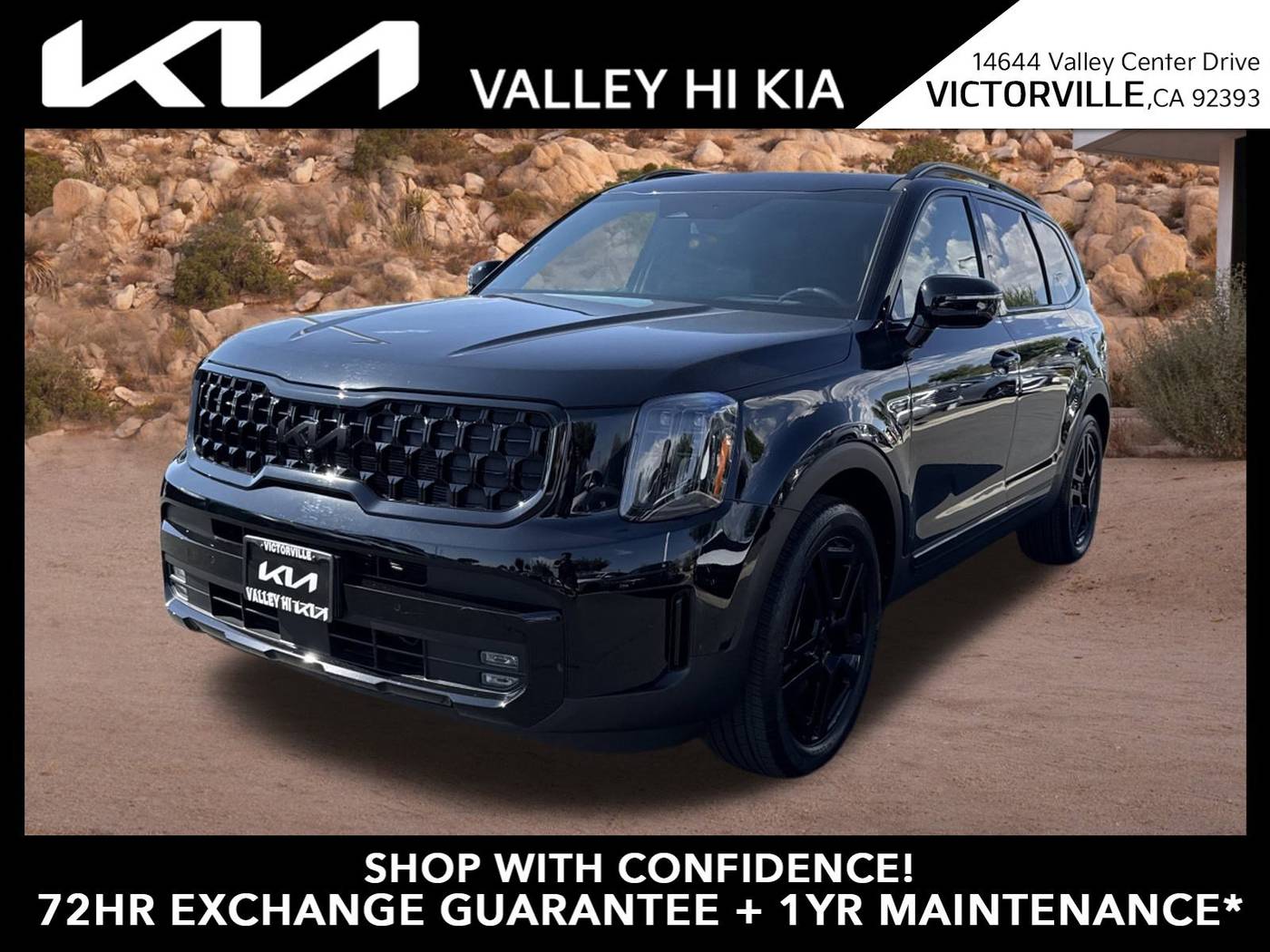 2025 Kia Telluride SX Prestige X-Line — SUV — 12,992 mi — Victorville, CA