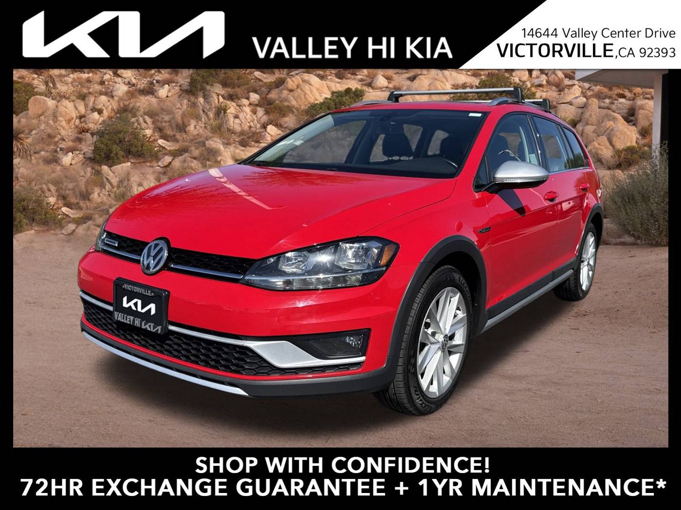 2018 Volkswagen Golf Alltrack S — Wagon — 77,732 mi — Victorville, CA