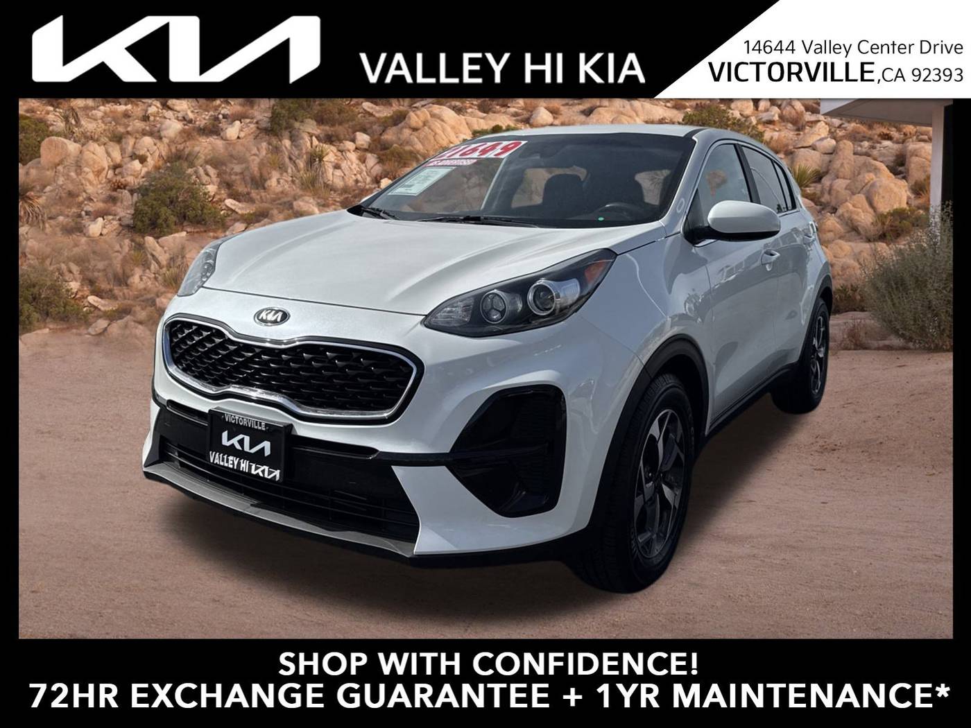 2022 Kia Sportage LX — SUV — 71,610 mi — Victorville, CA