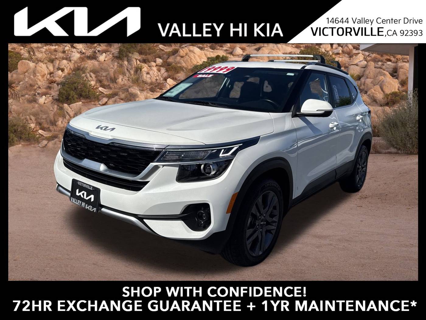 2023 Kia Seltos S — SUV — 54,907 mi — Victorville, CA