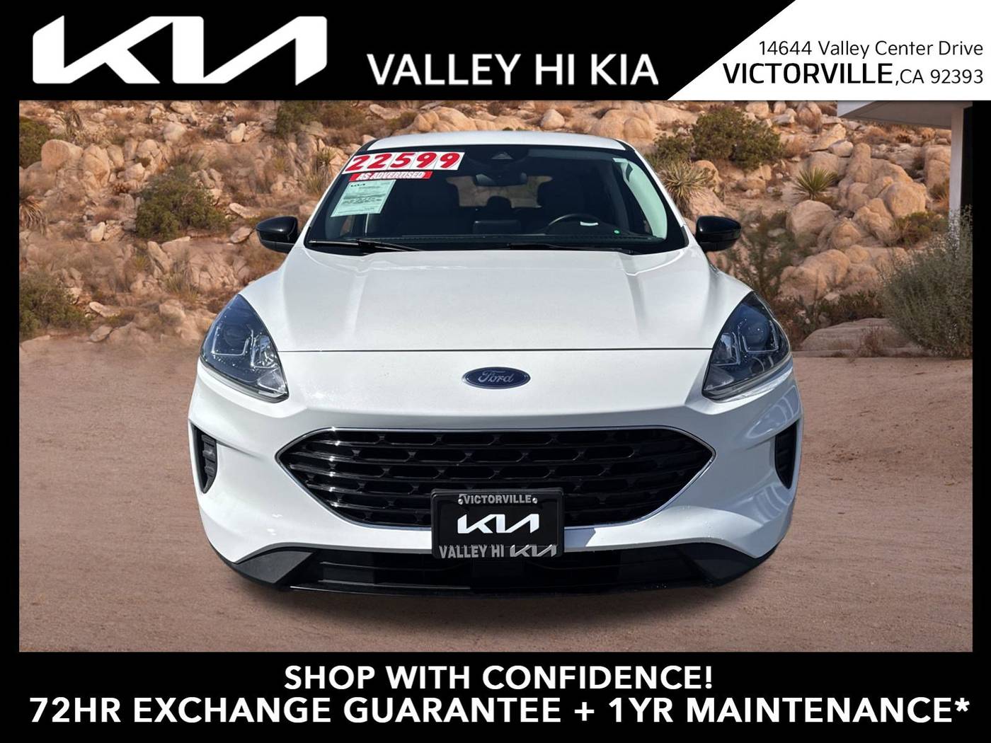 2022 Ford Escape SE Hybrid — SUV — 72,294 mi — Victorville, CA
