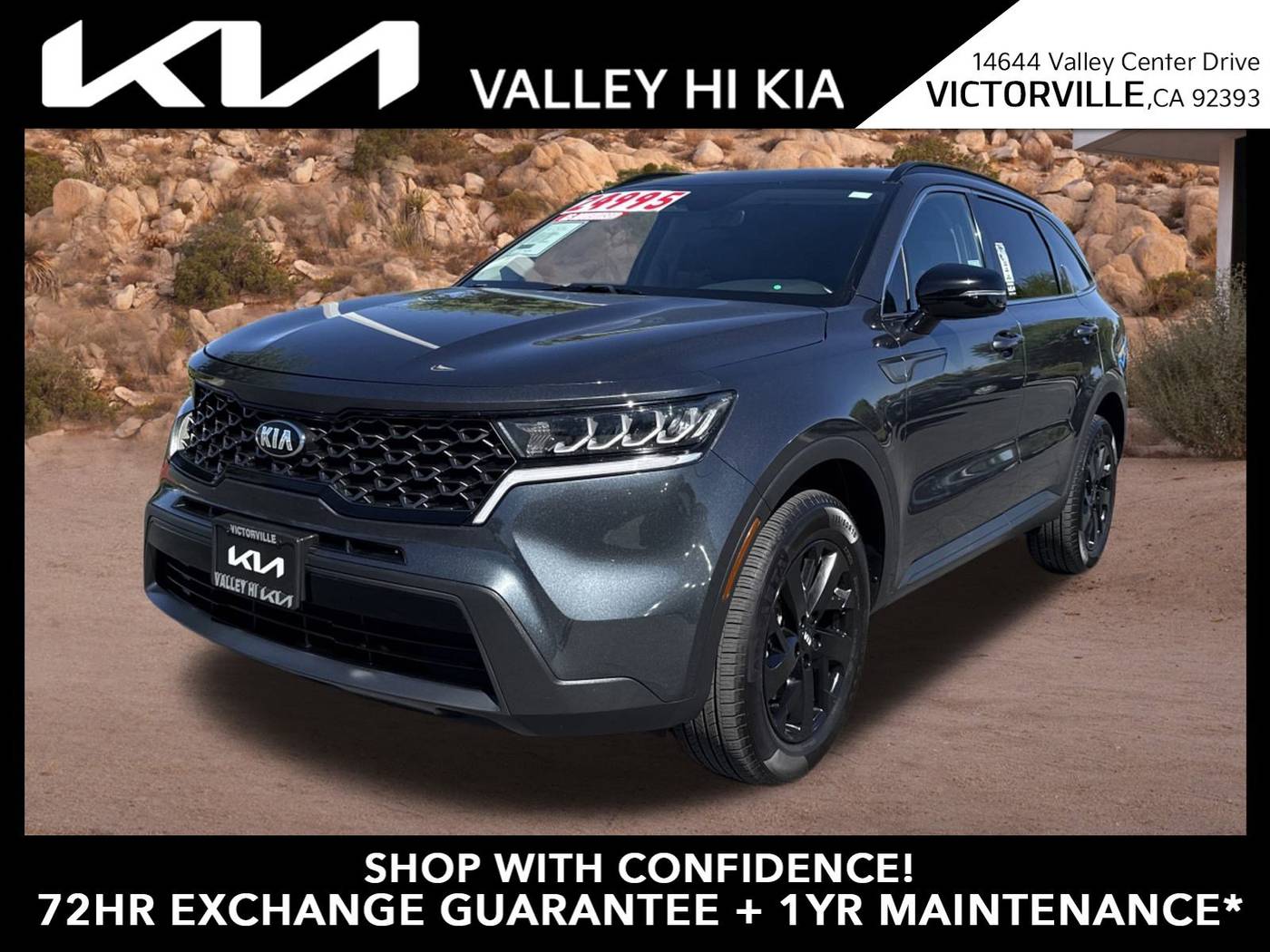 2021 Kia Sorento S — SUV — 63,165 mi — Victorville, CA