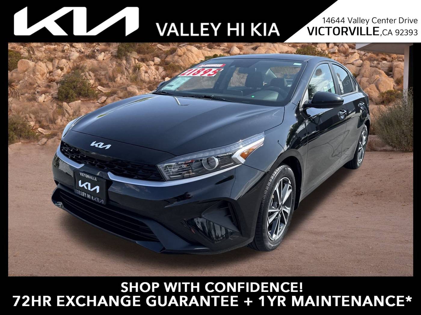 2023 Kia Forte LXS — Sedan — 18,895 mi — Victorville, CA