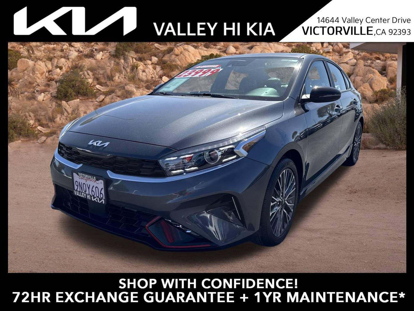2024 Kia Forte GT-Line — Sedan — 13,206 mi — Victorville, CA