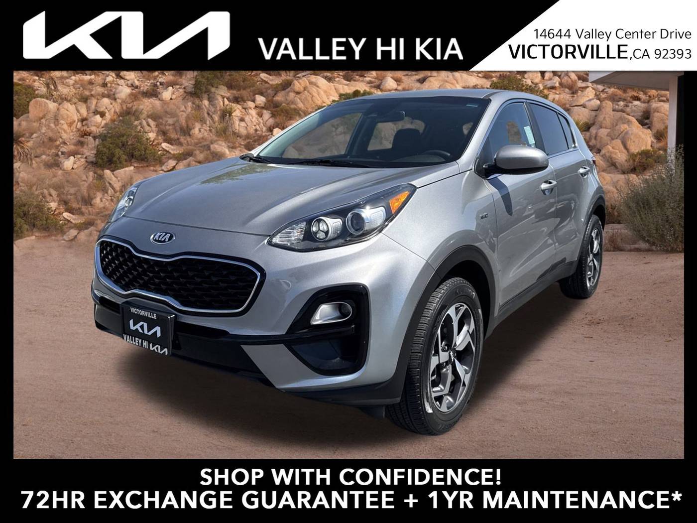 2022 Kia Sportage LX — SUV — 48,055 mi — Victorville, CA