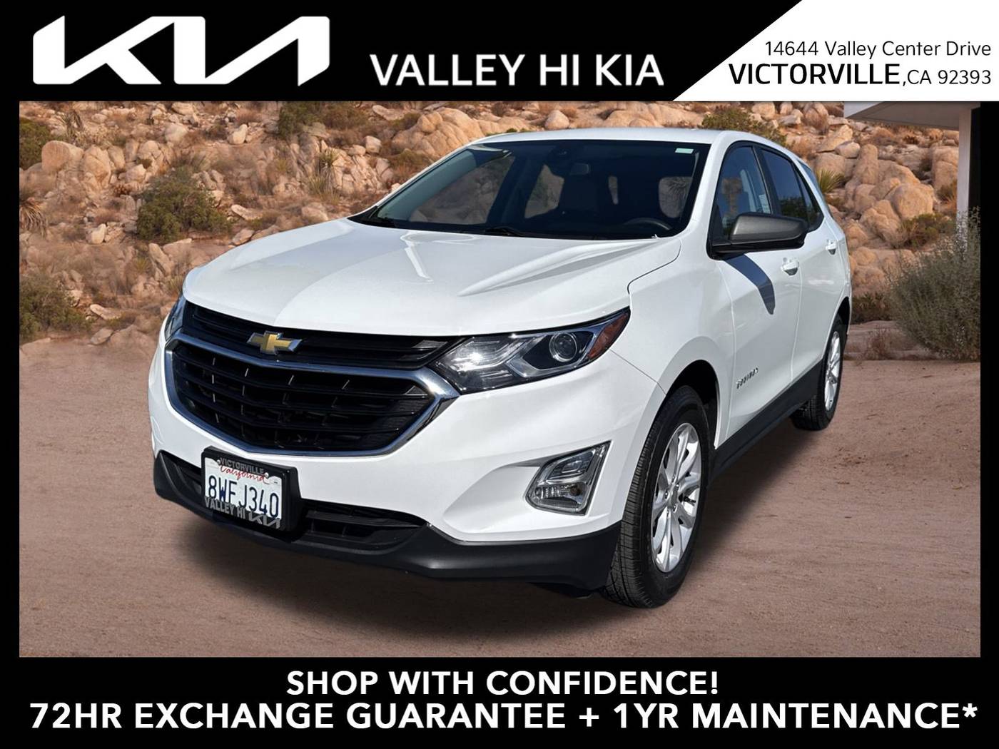 2021 Chevrolet Equinox LS — SUV — 65,624 mi — Victorville, CA