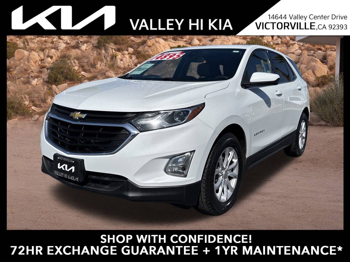 2020 Chevrolet Equinox LT — SUV — 112,238 mi — Victorville, CA