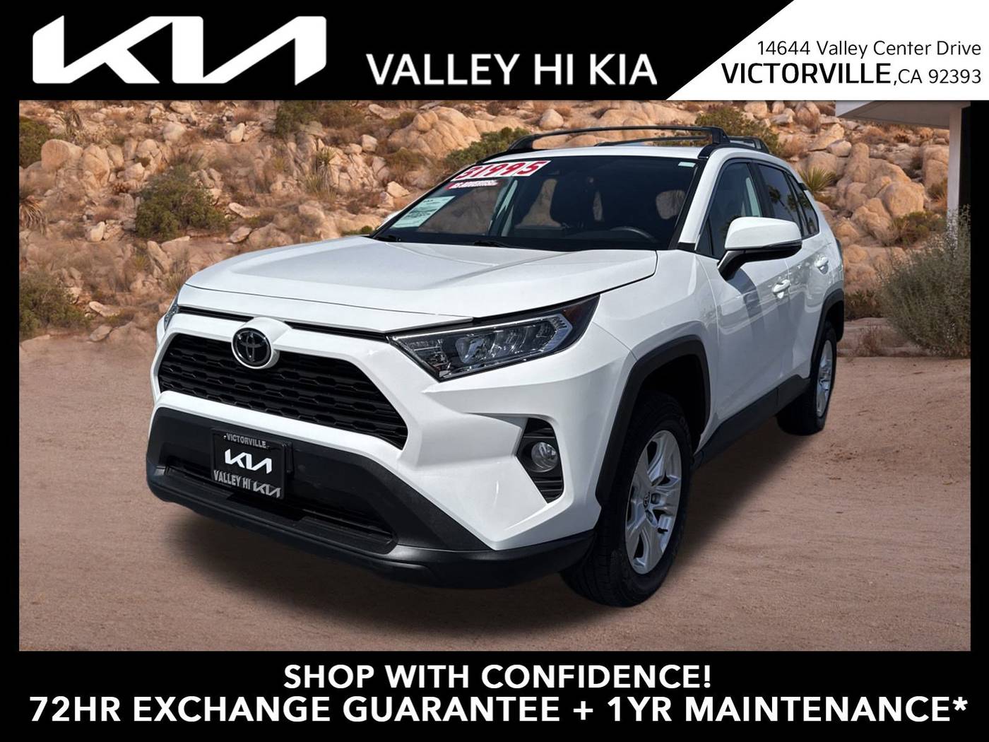 2021 Toyota RAV4 XLE — SUV — 15,237 mi — Victorville, CA