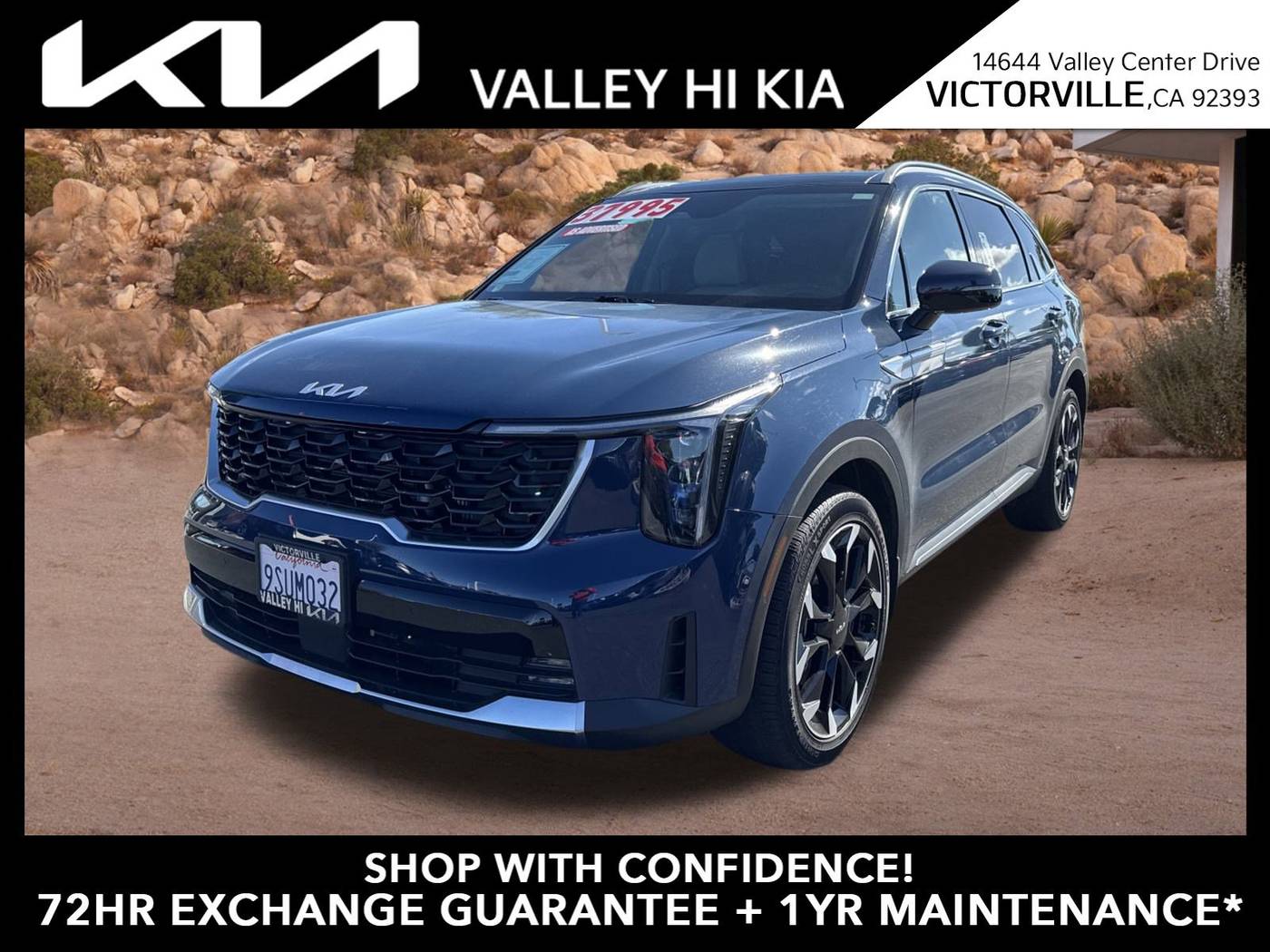 2024 Kia Sorento EX — SUV — 8,694 mi — Victorville, CA