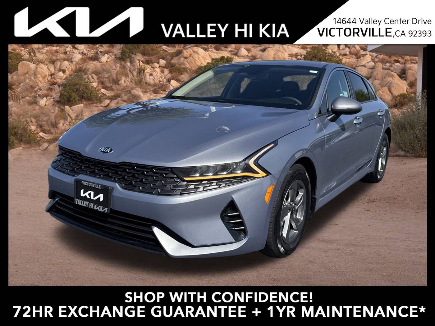 2021 Kia K5 LXS — Sedan — 118,917 mi — Victorville, CA