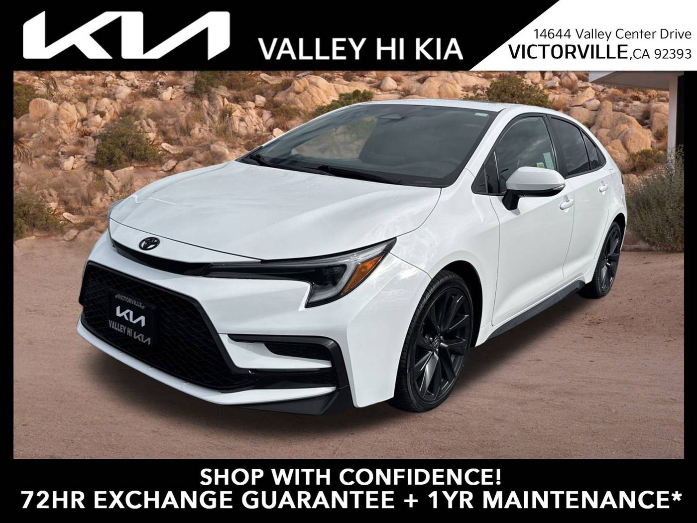 2023 Toyota Corolla SE — Sedan — 30,456 mi — Victorville, CA
