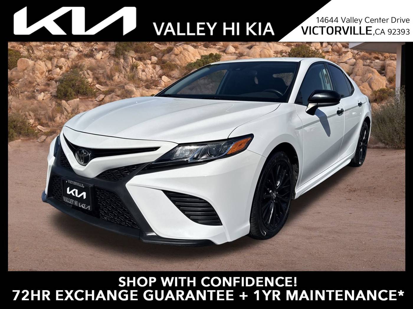 2019 Toyota Camry LE — Sedan — 95,966 mi — Victorville, CA