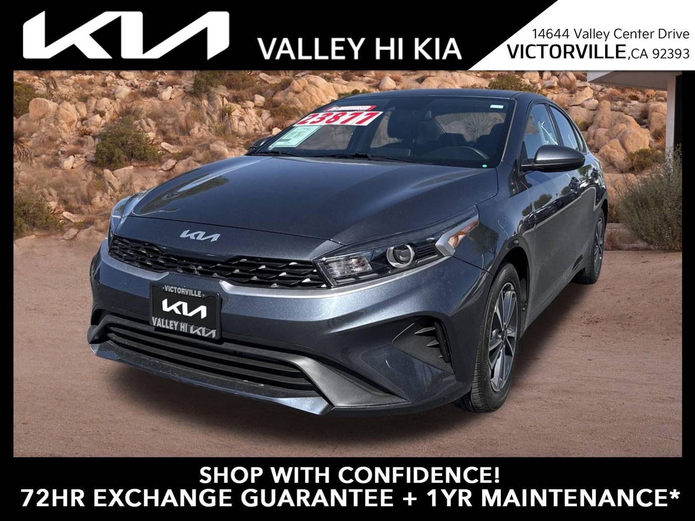 2023 Kia Forte LXS — Sedan — 22,652 mi — Victorville, CA