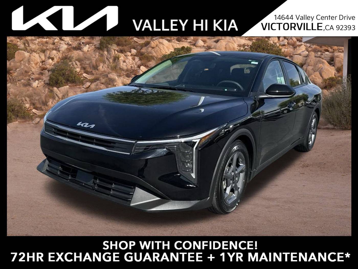 2025 Kia K4 LXS — Sedan — 6,328 mi — Victorville, CA