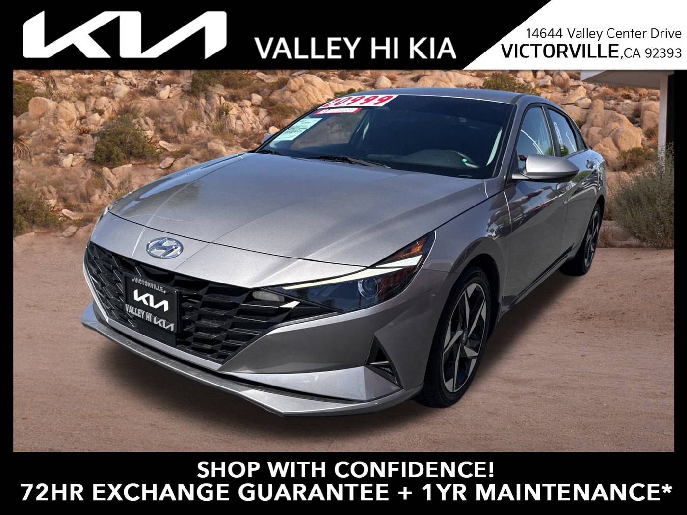 2023 Hyundai Elantra SEL — Sedan — 40,715 mi — Victorville, CA