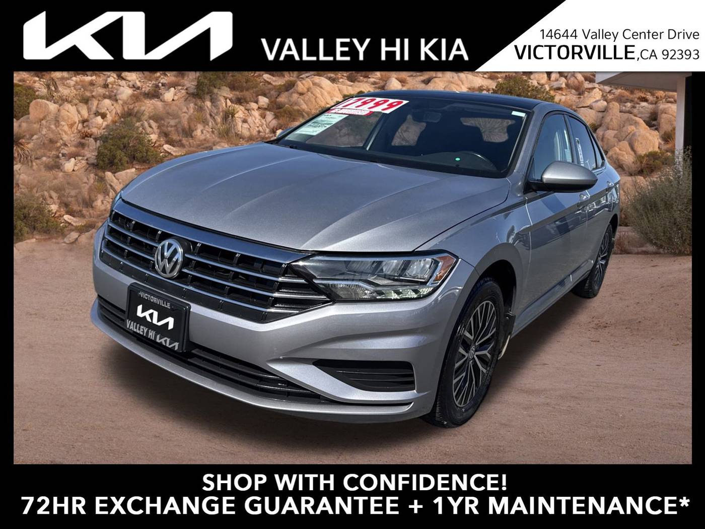 2021 Volkswagen Jetta SE — Sedan — 55,824 mi — Victorville, CA