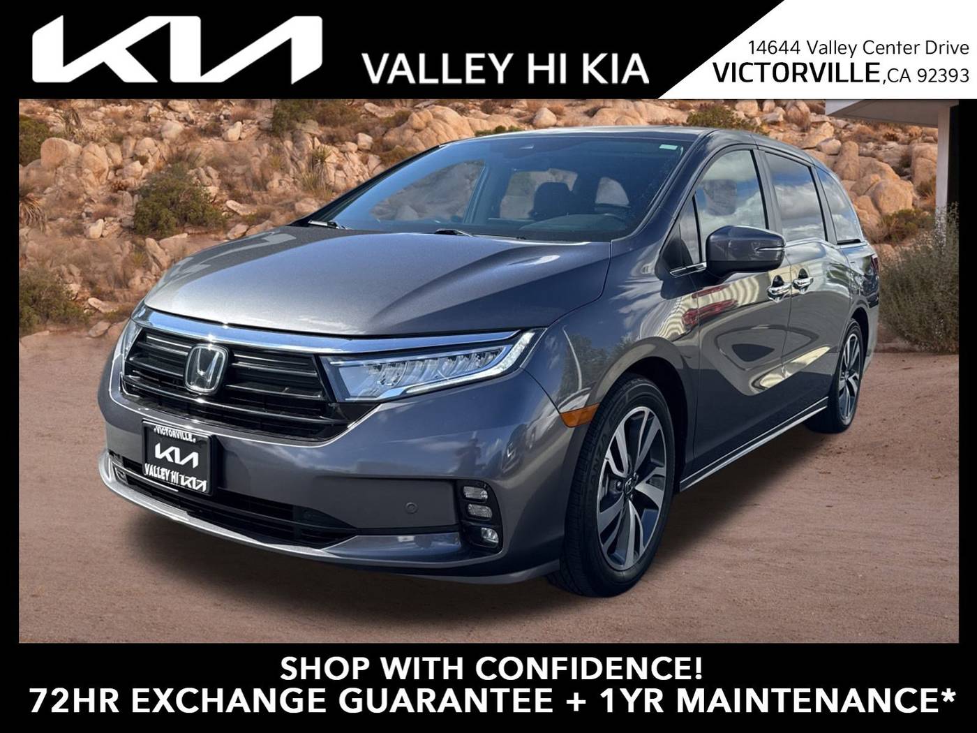 2022 Honda Odyssey Touring — Minivan — 32,469 mi — Victorville, CA
