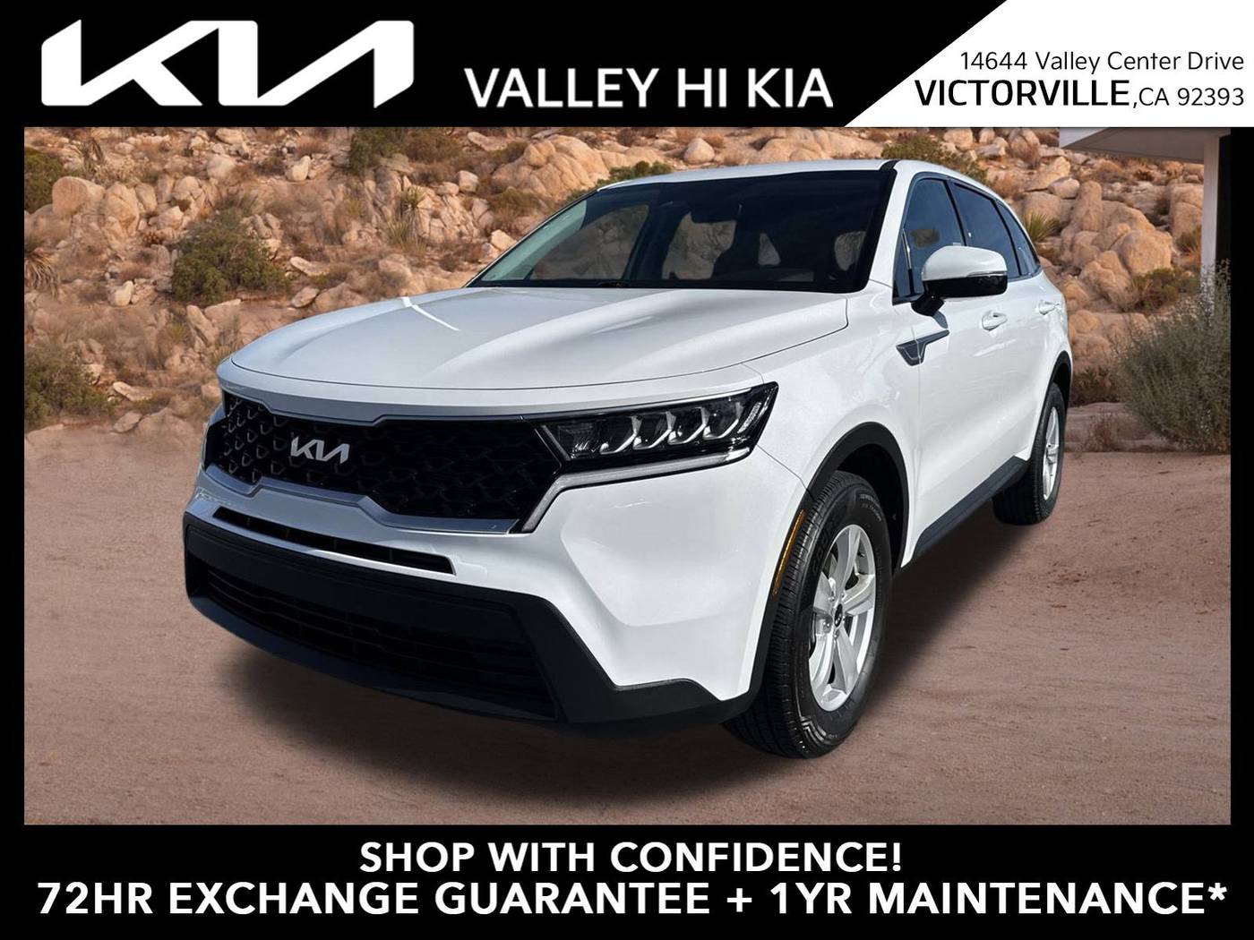 2023 Kia Sorento LX — SUV — 68,574 mi — Victorville, CA