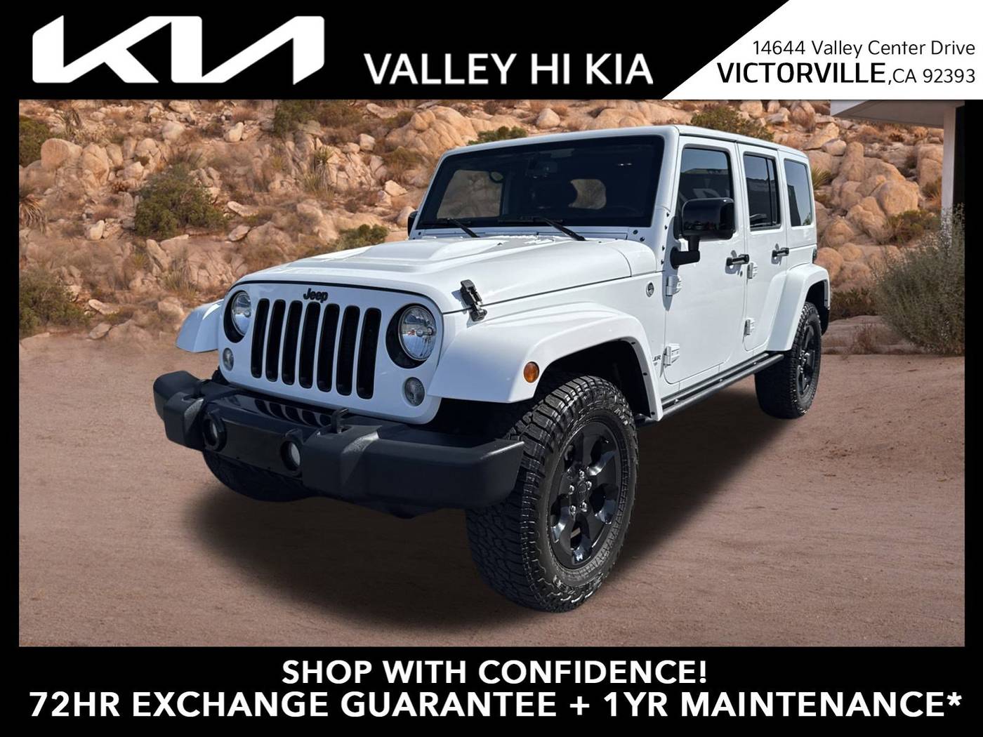 2015 Jeep Wrangler Altitude — SUV — 91,961 mi — Victorville, CA