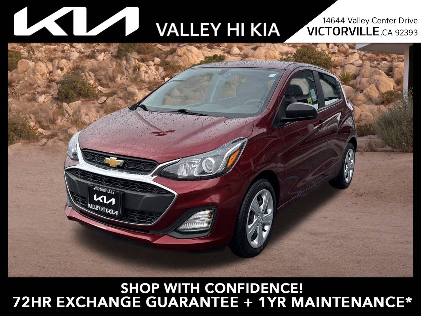 2022 Chevrolet Spark LS — Hatchback — 40,047 mi — Victorville, CA