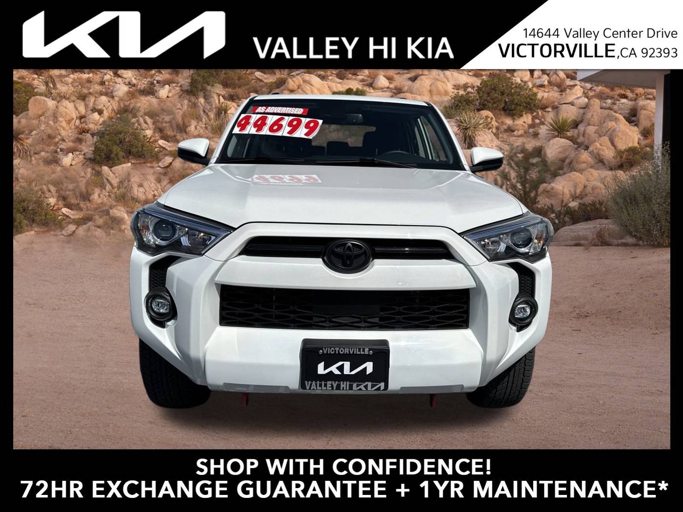 2023 Toyota 4Runner SR5 — SUV — 7,526 mi — Victorville, CA