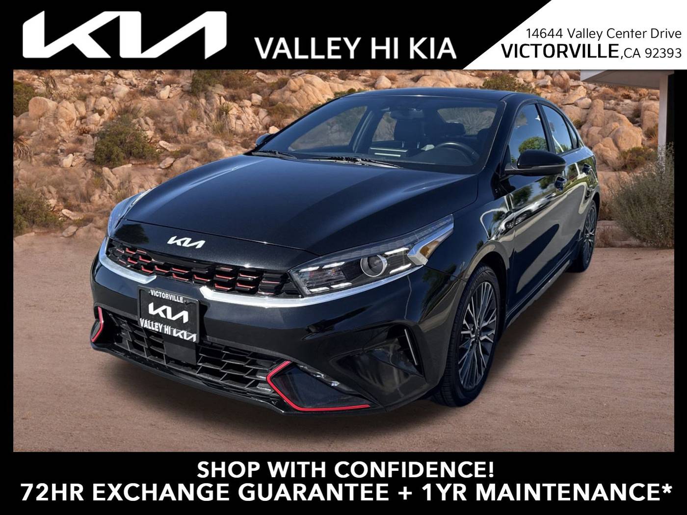2023 Kia Forte GT-Line — Sedan — 70,506 mi — Victorville, CA