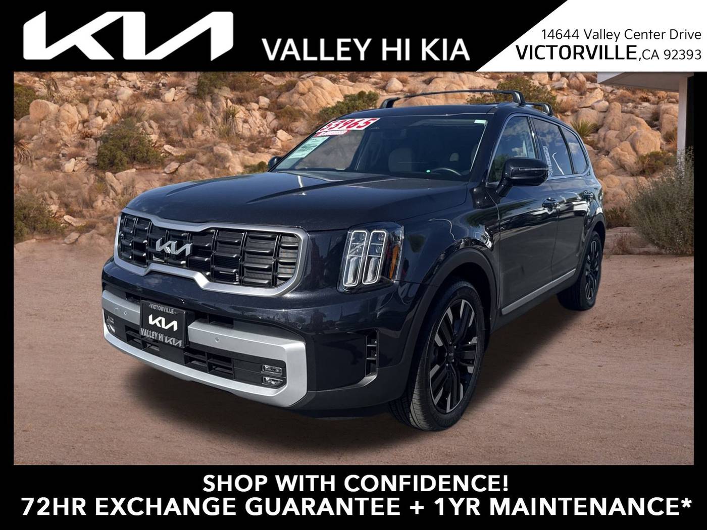 2025 Kia Telluride SX Prestige — SUV — 3,617 mi — Victorville, CA