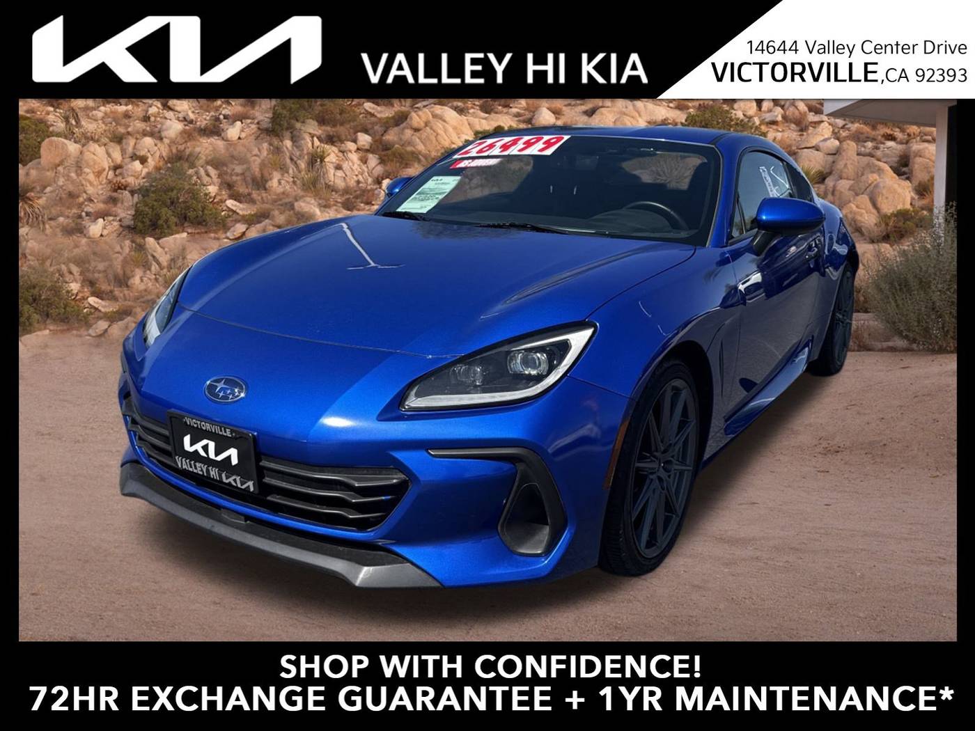 2022 Subaru BRZ Limited — Coupe — 27,243 mi — Victorville, CA