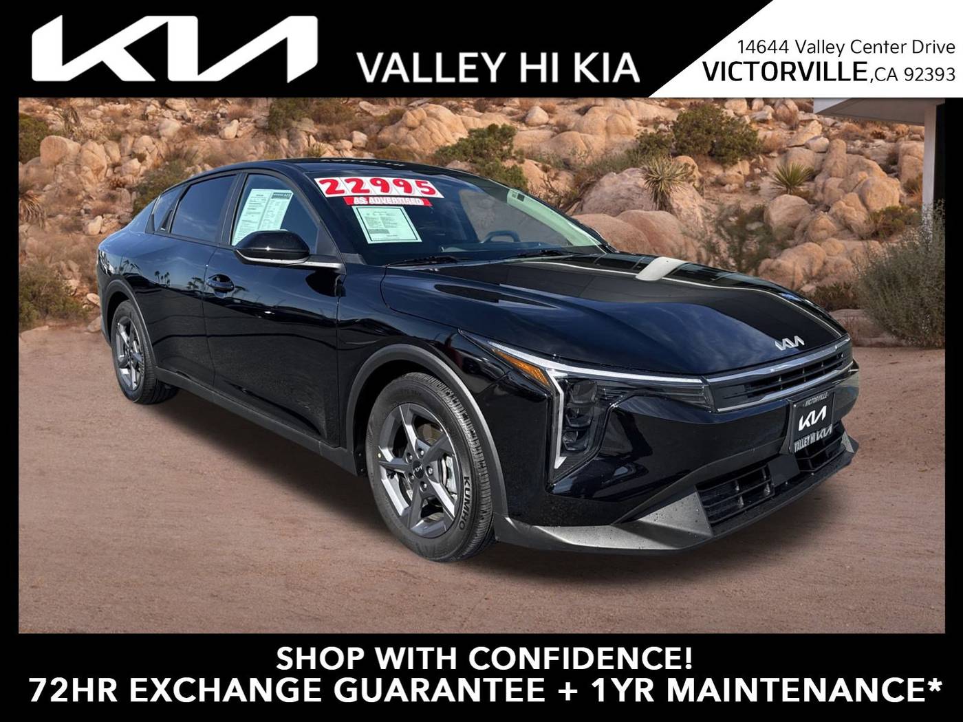 2025 Kia K4 LXS — Sedan — 6,386 mi — Victorville, CA