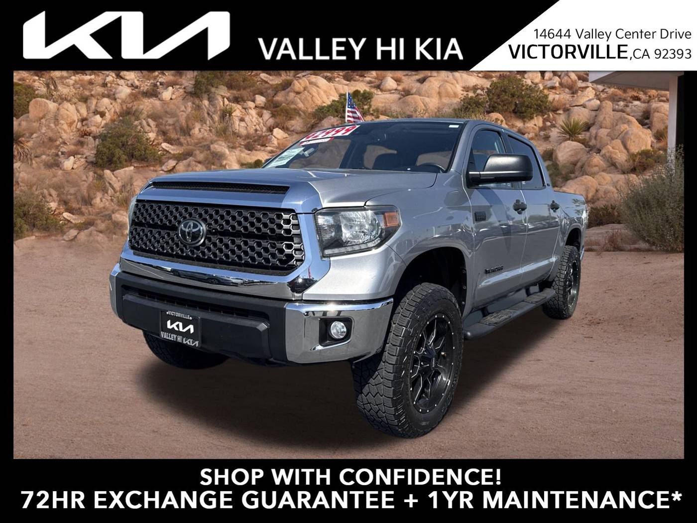 2020 Toyota Tundra SR5 — Pickup Truck — 71,845 mi — Victorville, CA