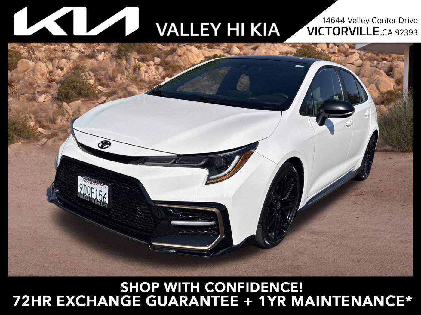 2022 Toyota Corolla APEX SE — Sedan — 40,932 mi — Victorville, CA