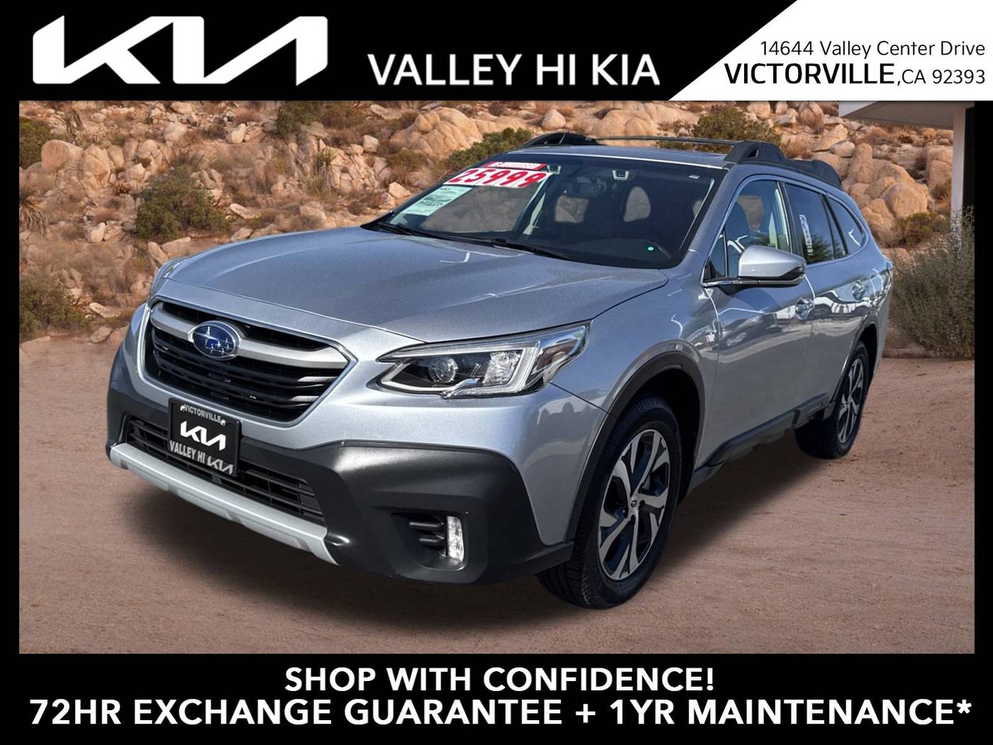 2020 Subaru Outback 2.4T Limited XT — SUV — 51,787 mi — Victorville, CA