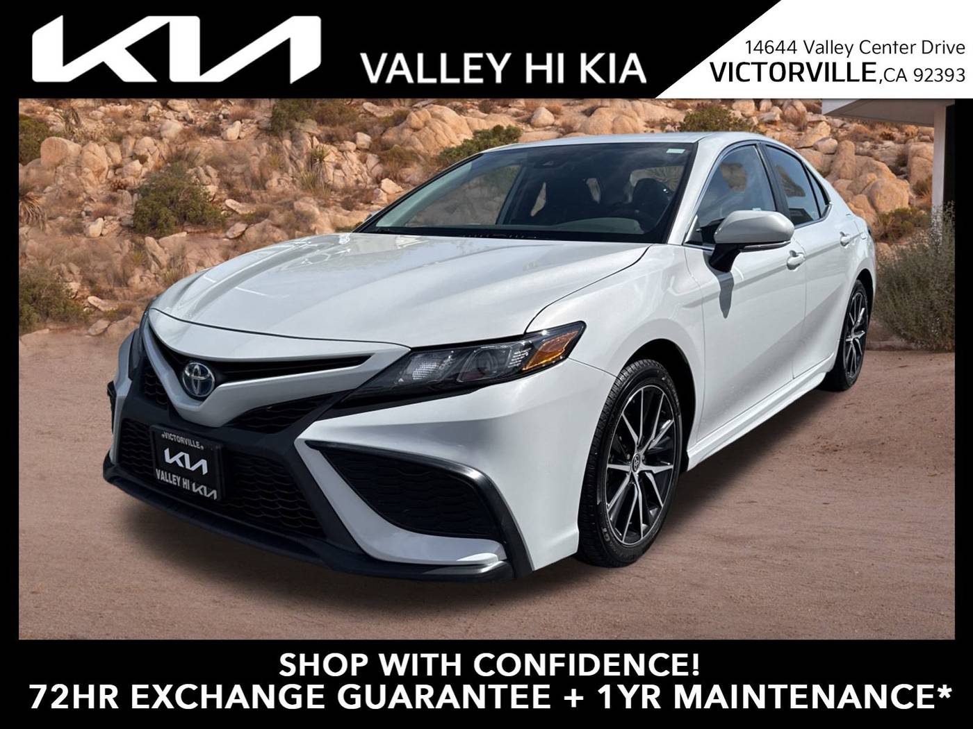 2024 Toyota Camry Hybrid SE — Sedan — 66,133 mi — Victorville, CA