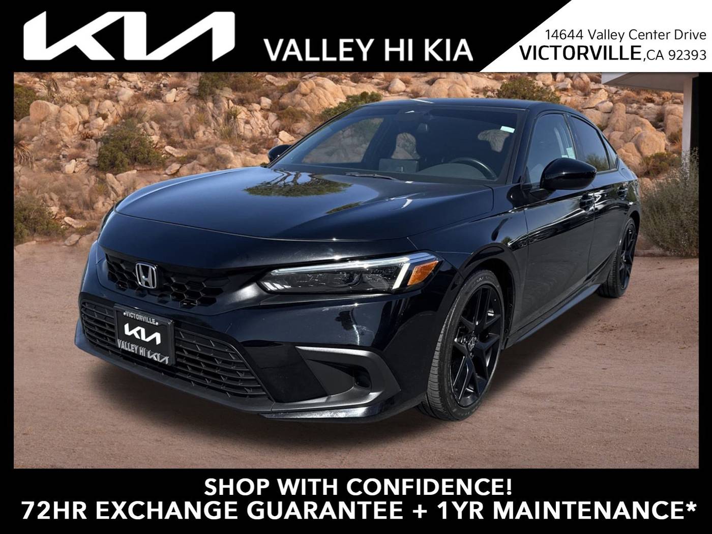 2023 Honda Civic Sport — Hatchback — 24,776 mi — Victorville, CA