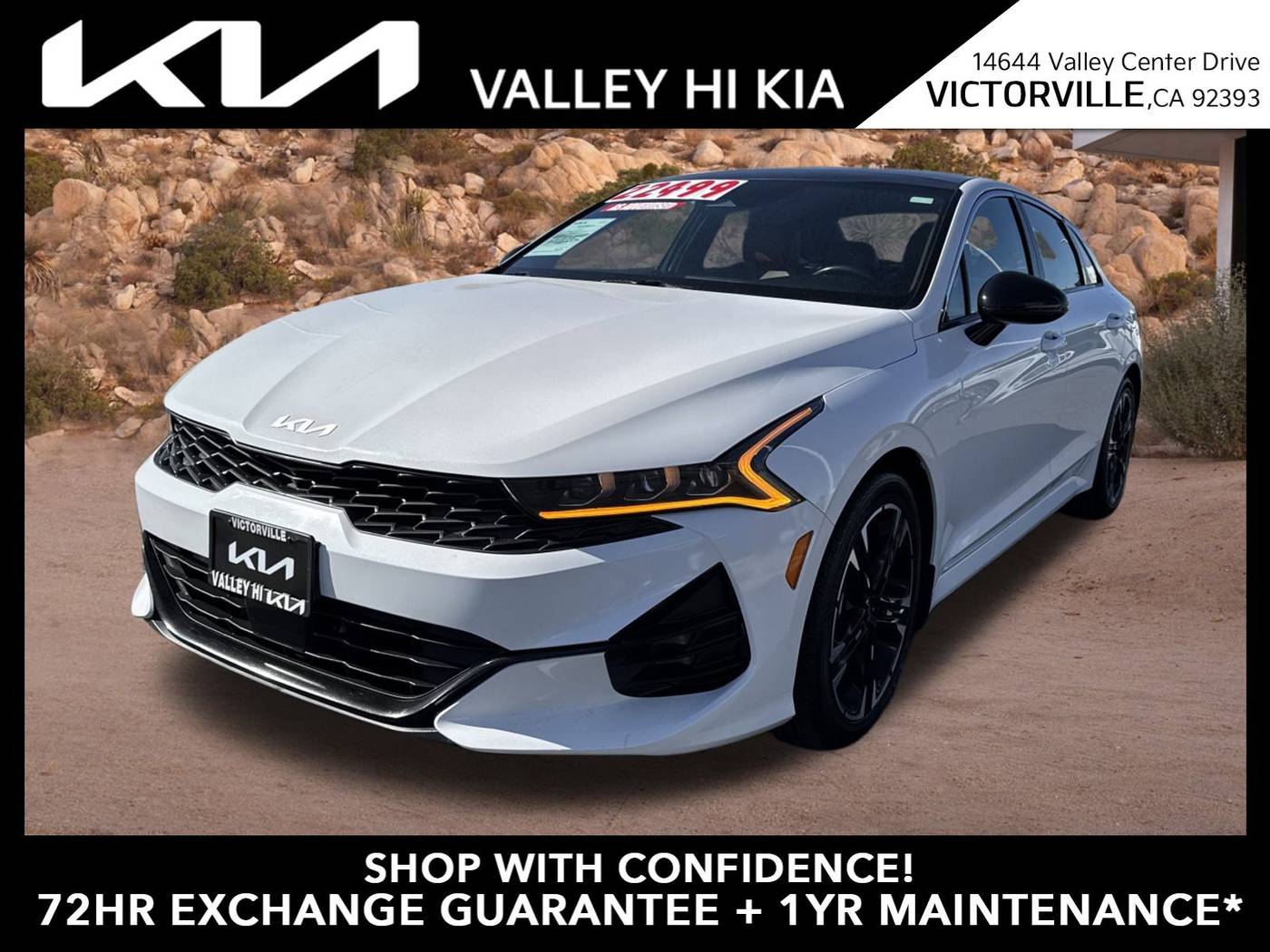 2022 Kia K5 GT-Line — Sedan — 84,728 mi — Victorville, CA