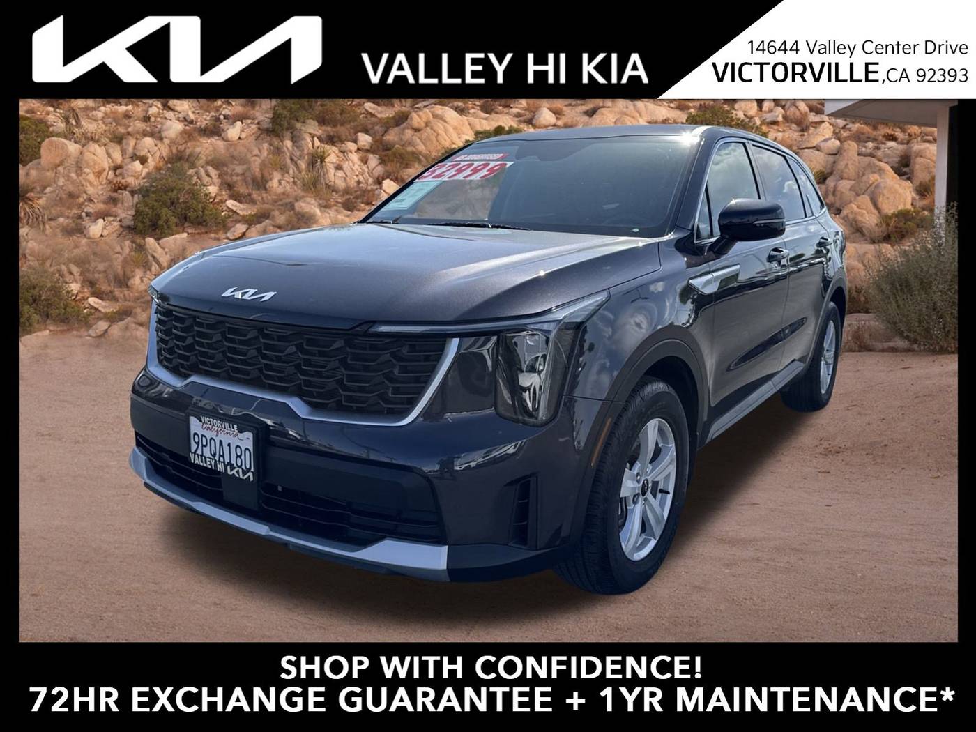 2025 Kia Sorento LX — SUV — 6,126 mi — Victorville, CA