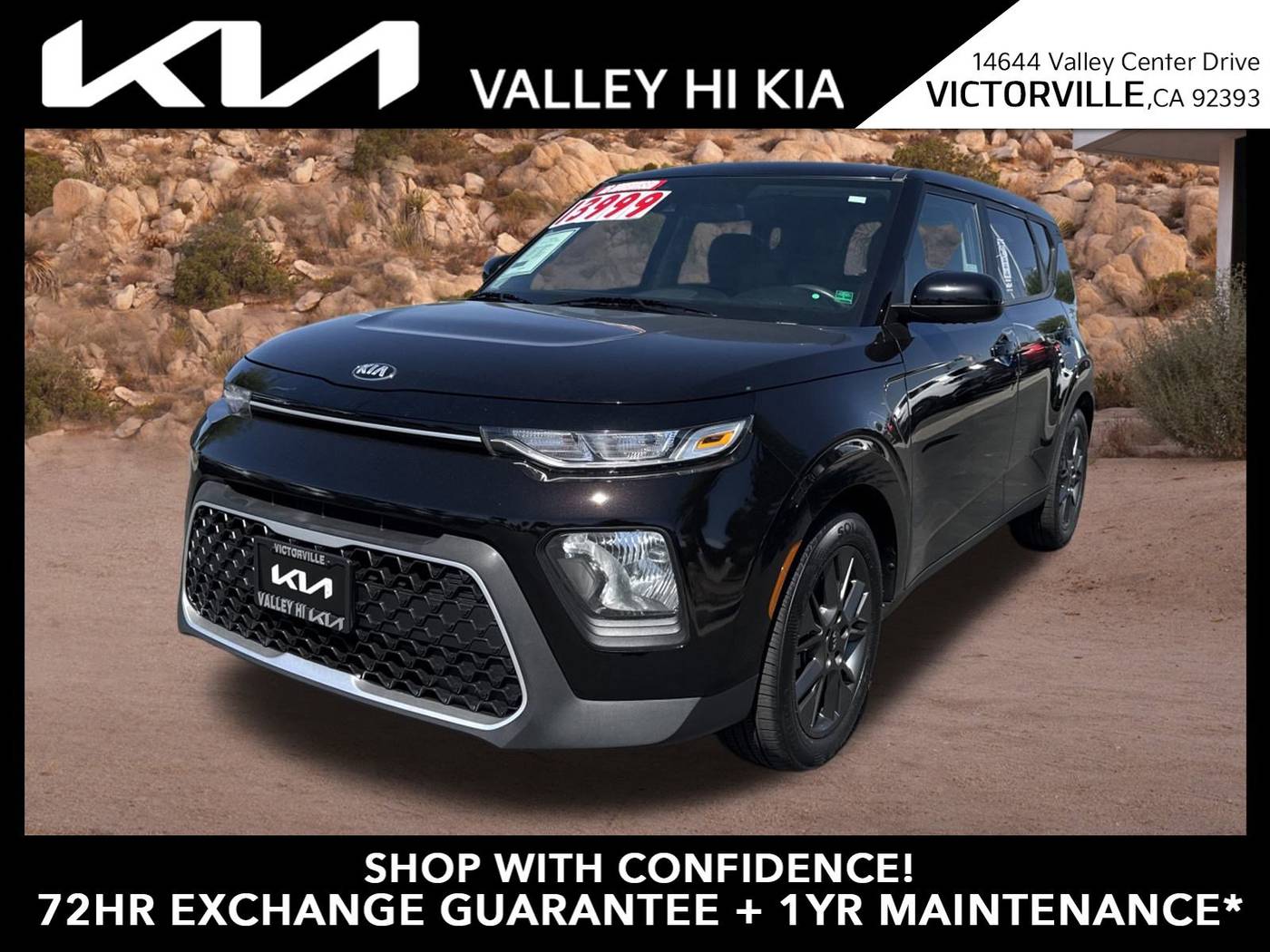 2021 Kia Soul S — Hatchback — 77,272 mi — Victorville, CA