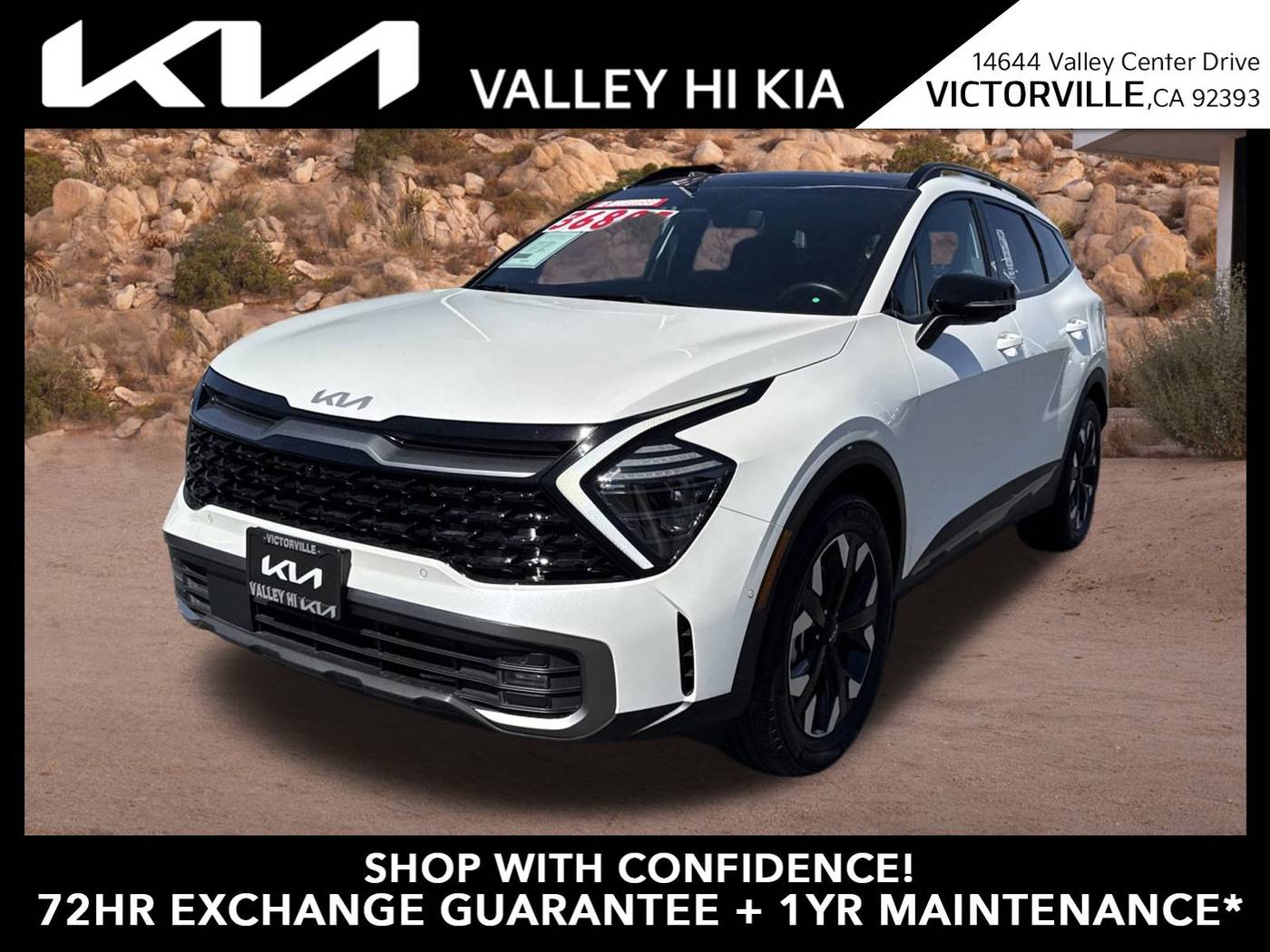 2023 Kia Sportage Plug-In Hybrid X-Line Prestige — SUV — 8,551 mi — Victorville, CA