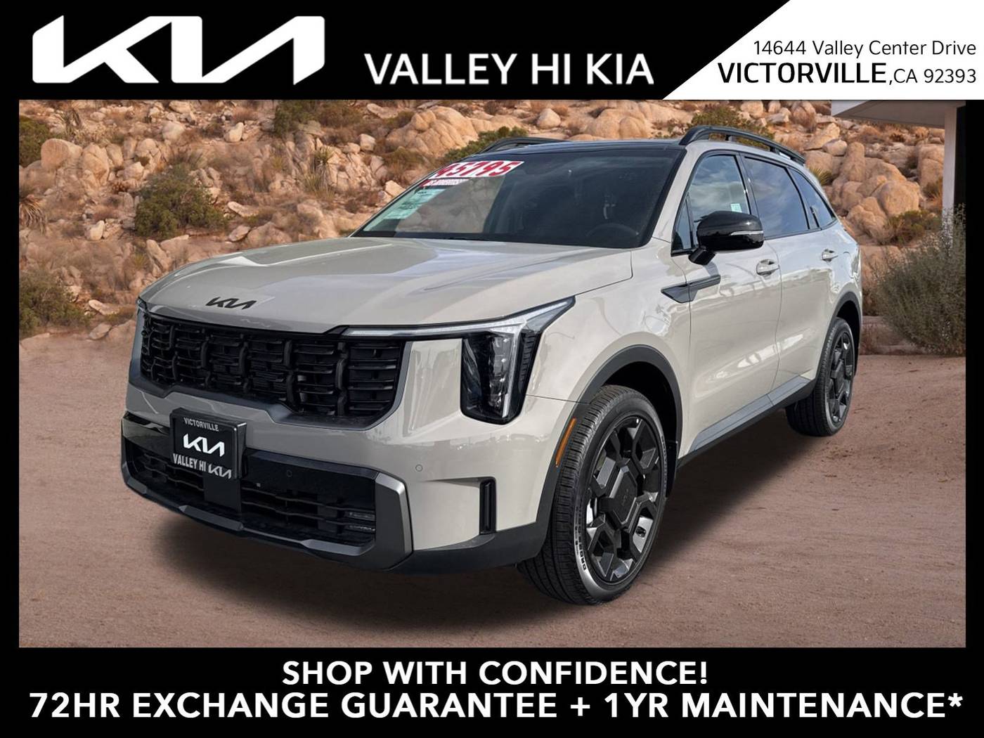 2025 Kia Sorento X-Line EX — SUV — 73 mi — Victorville, CA